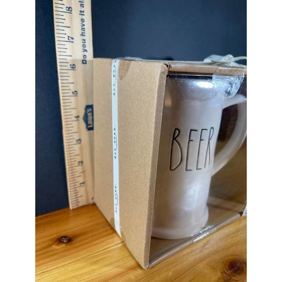 🍺new Rae Dunn Beer & Suds Steins Pint 2020 White - Picture 9 of 9
